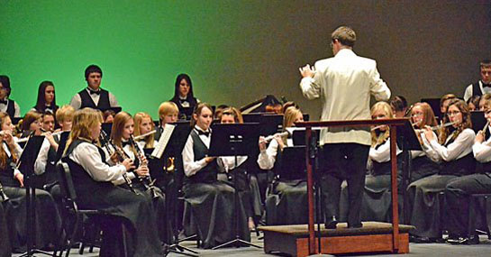 VWHS bands Christmas concert 2011