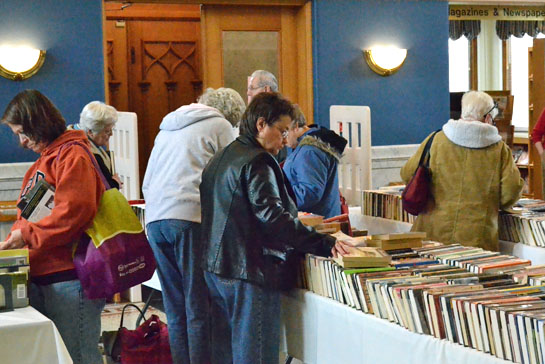 Brumback Library book sale 4-20-13