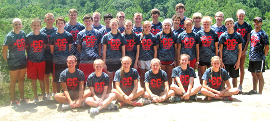 The Van Wert High School cross country team. (photo submitted)