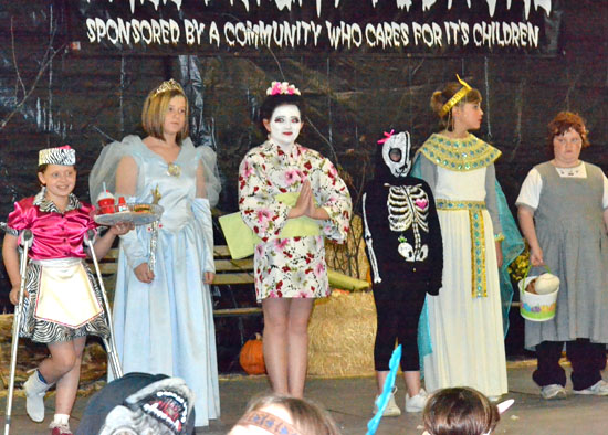 Costume judging from the 2012 Fall Fright Fest held at the Van Wert County Fairgrounds. (VW independent file photo)