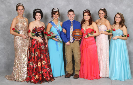 2014 Lincolnview Homecoming Court