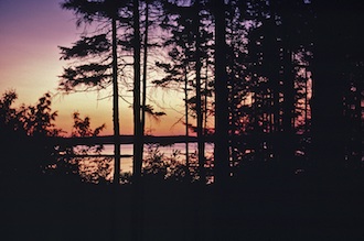 Late evening along the Maine seacoast. Photo by Rex Dolby.