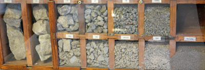 Ridge Quarry crushes stone to a variety of sizes. (Dave Mosier/Van Wert independent)