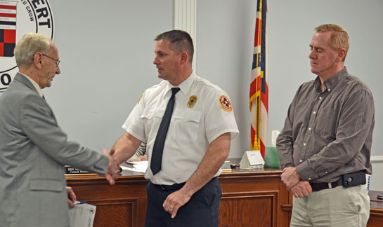 Craig King honored for saving girl's life 3-10-14
