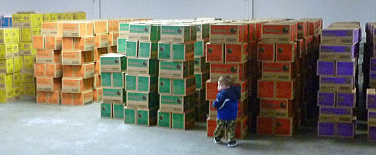 Girl Scout cookie delivery 3-2014