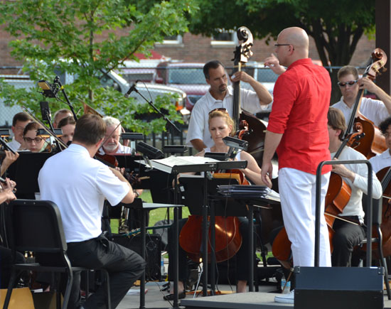 The Lima Symphony Pops Orchestra is one of the groups that will perform as part of the 2014 Fountain Park Summer Music Series. Here, the orchestra performs in 2013. (VW independent file photo)