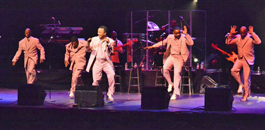 The Spinners in concert at NPAC 3-1-14