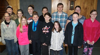 Ohio City Blue Ribbon Workers 2014 officers. (Photo submitted.)
