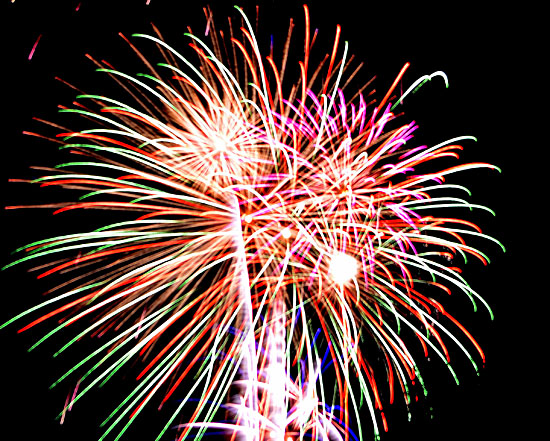 The annual Fourth of July fireworks display is only one of the many events and activities scheduled for Van Wert's Holiday at Home celebration. (VW independent file photo)
