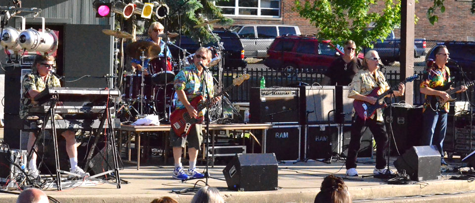 Fountain Park Music Series 2014-Papa Doo Run Run 6-6-14