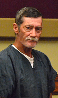 Lewis Buckner Sr. during an earlier hearing in Van Wert County Common Pleas Court. (VW independent file photo)