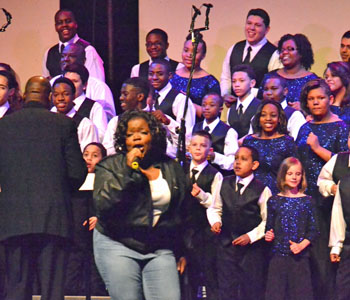 Voices of Unity Choir performs in April at the Niswonger Performing Arts Center in Van Wert. (VW independent file photo)