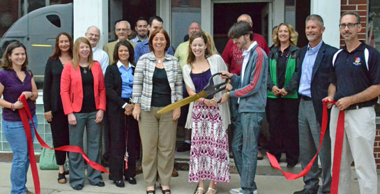 Bachwell Center ribboncutting 9-11-14