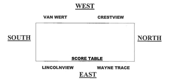 VWCH Boys' Tip-Off Classic seating chart 11-2014