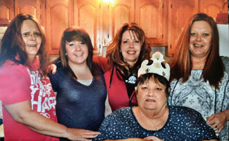 Jacqueline Libecap with her four daughters. (CHP photo)