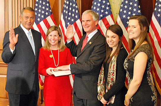 Latta sworn into office 1-2015