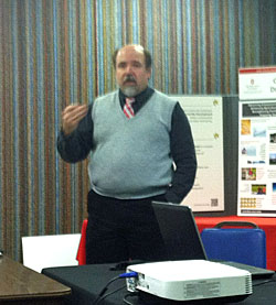 Ohio State University Extension Director Curtis Young speaks to ED Advisory Group. (photo submitted)