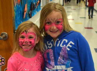 Face painting. (Photo submitted.)