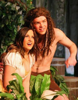 Lincolnview HS musical 4-2015-Tarzan and Jane