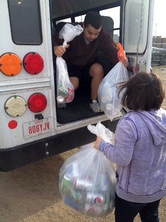 Service learning class. (Photo submitted.)