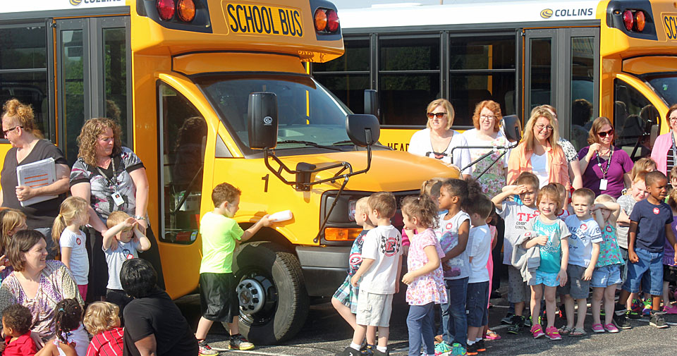 Head Start bus christening photo 5-2015
