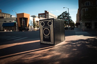 A working, life-size brownie camera will be one of the stars at this years Summer Art Camp at the Wassenberg Art Center. The camera was designed by Stephen Tackis, a lecturer at Ohio State University. (Photo submitted.)