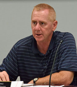 Van Wert Safety-Service Director Jay Fleming talks about this year's Holiday at Home fireworks display. (Dave Mosier/Van Wert independent)