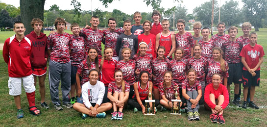 The 2015 Van Wert High School cross country teams. (photo submitted)
