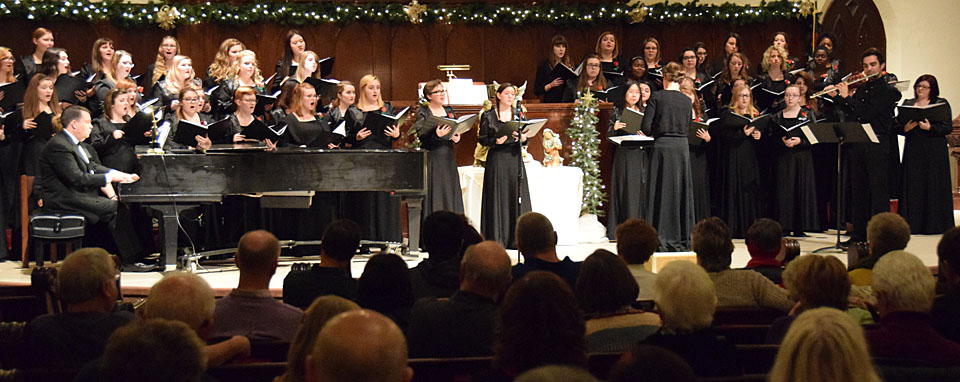 BGSU Women's Chorus in concert 12-4-15