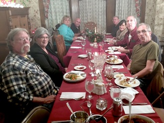 VWAPC members enjoy an evening at the museum. (Photo by Rex Dolby.)