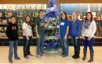 December Students of the Month for Lincolnview:  These students were chosen because the always show a giving attitude with their words and actions.  7th Landon Moody, 8th Hanna Scaggs, 9th Austin Welker, 10th Sydni Thatcher, 11th Brooke Thatcher and 12th Whitney Welker.  (Photo submitted.)