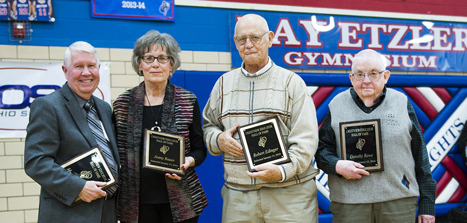 Crestview Hall of Fame inductees 1-2016