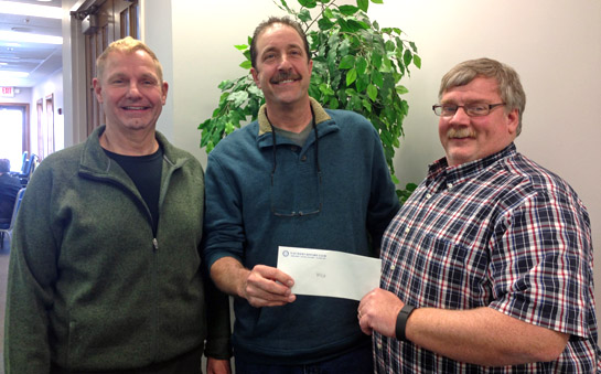 Rotary donates to YMCA 1-2016