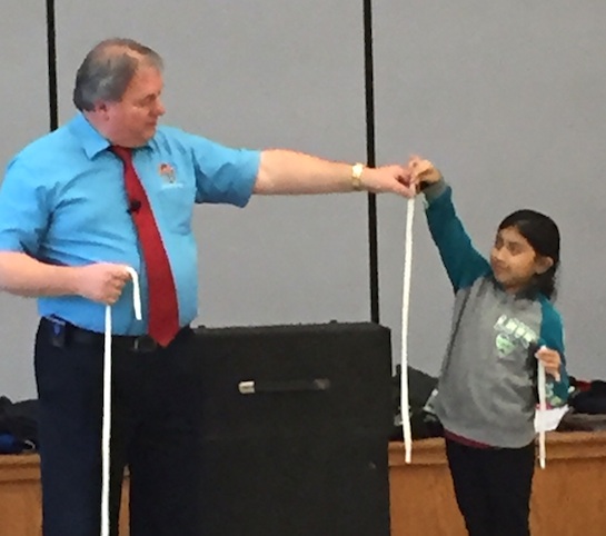 Second Grade students at Van Wert Elementary School participated in an Officer Phil program called "Character Matters". In this program, students learned safety rules to follow in different many situations. (Photo submitted.)