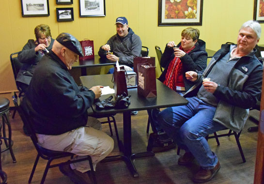 Chocolate Walk 2-5-16-Steeles, etc