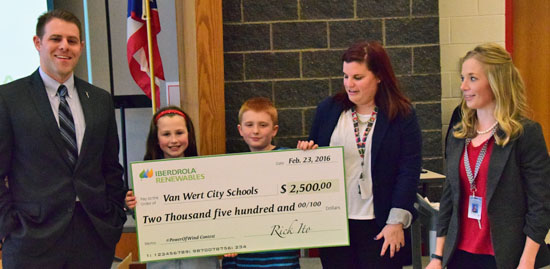 VWES fourth-graders win Iberdrola video contest 2-2016
