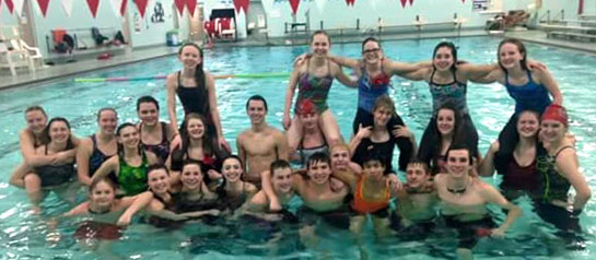 Van Wert High School swim team members. (photo submitted)