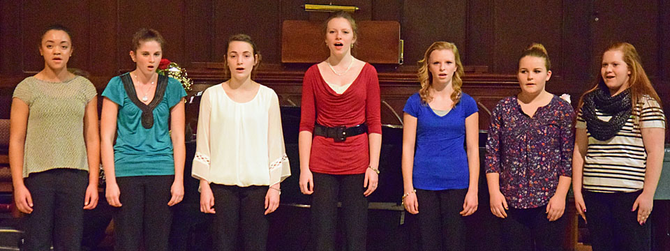 Young Artists Recital 2-21-16-Lview women's ensemble