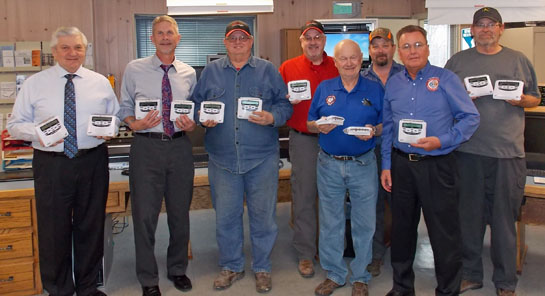 NOAA Radios distributed 3-2016