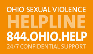 Ohio Sexual Violence hotline artwork 4-2016