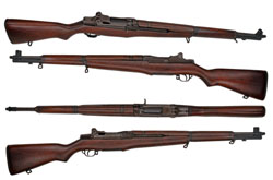 The M-1 Garand rifle was the U.S. Army infantryman's weapon. (photo submitted)