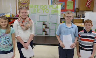 Science Fair first place winners. (Photo submitted.)