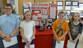 Science Fair second place. (Photo submitted.)