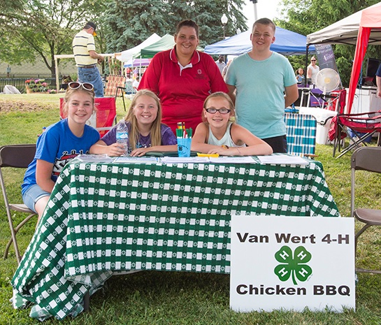 Peony-ArtRageous Festival-4-H Chicken BBQ 6-3-16