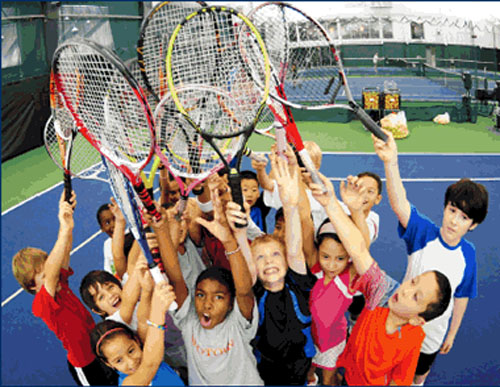 Van Wert youngsters can get quality tennis instruction during the upcoming tennis camp held at the Van Wert County Foundation Tennis Complex behind the high school-middle school complex. (photo submitted)