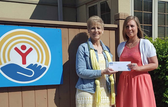 United Way donates to PLC 5-2016