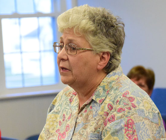 Van Wert County Humane Society President Brenda Hoffman talks about the city's burgeoning cat population. (Dave Mosier/Van Wert independent)