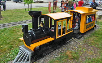 The new children's train at the Van Wert County Historical Museum. (photo submitted)