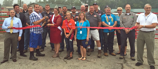 2016 VW County Fair ribboncutting