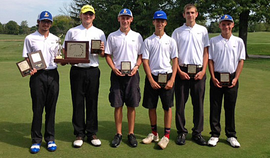 The Northwest Conference champion Lincolnview Lancers. (photo submitted)